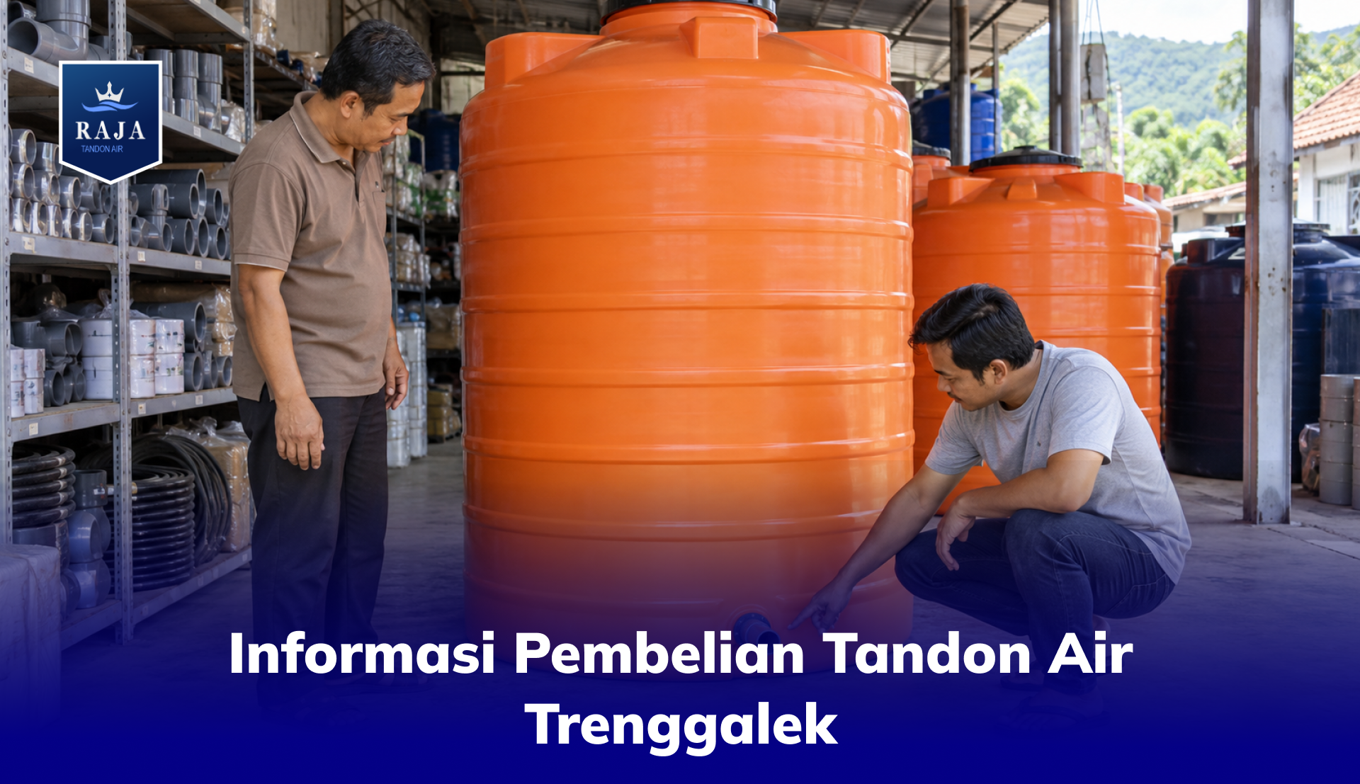 Informasi Pembelian Tandon Air Trenggalek