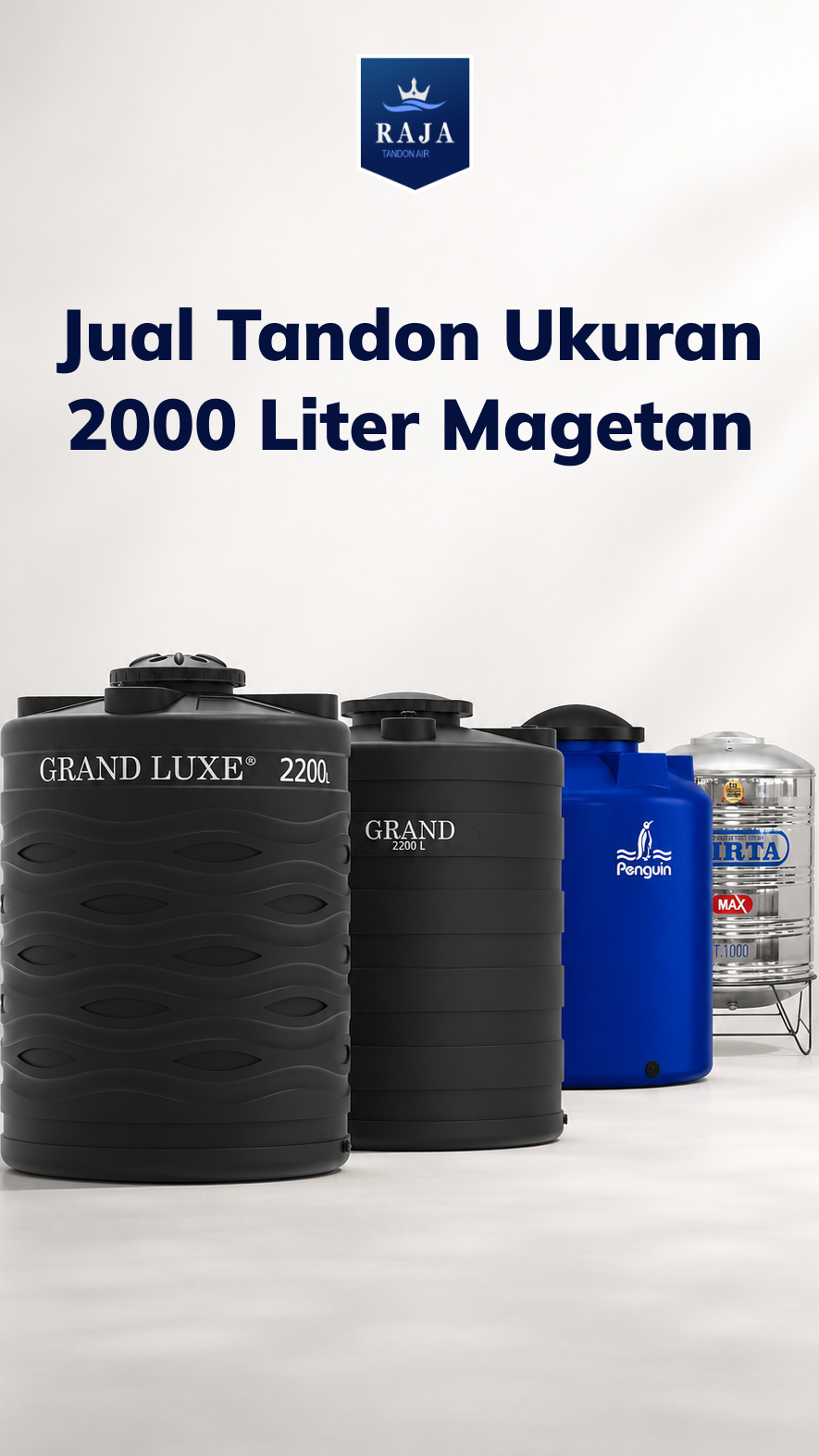 Jual Tandon Ukuran 2000 Liter Magetan