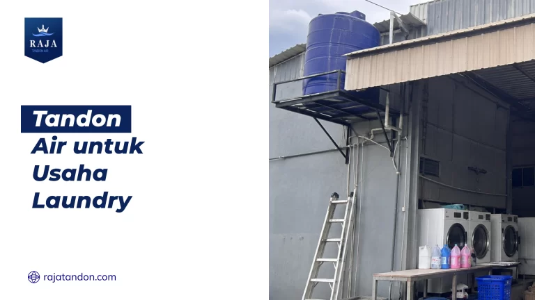 Tandon Air untuk Usaha Laundry