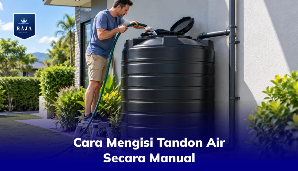 Cara Mengisi Tandon Air Secara Manual