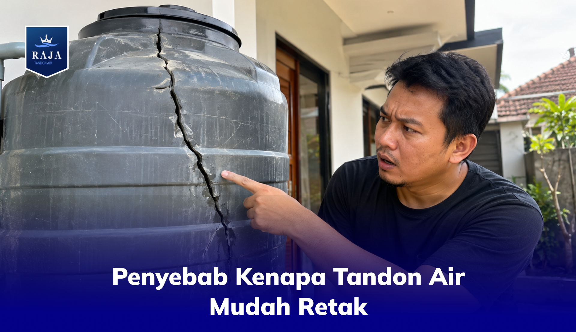 Penyebab Kenapa Tandon Air Mudah Retak