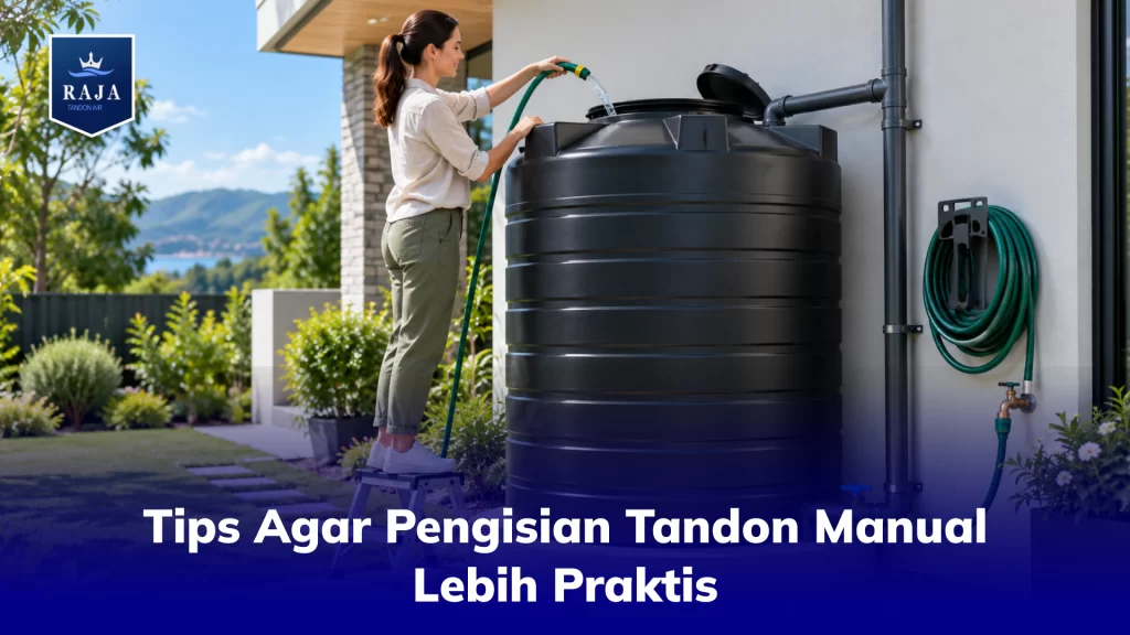 Tips Agar Pengisian Tandon Manual Lebih Praktis