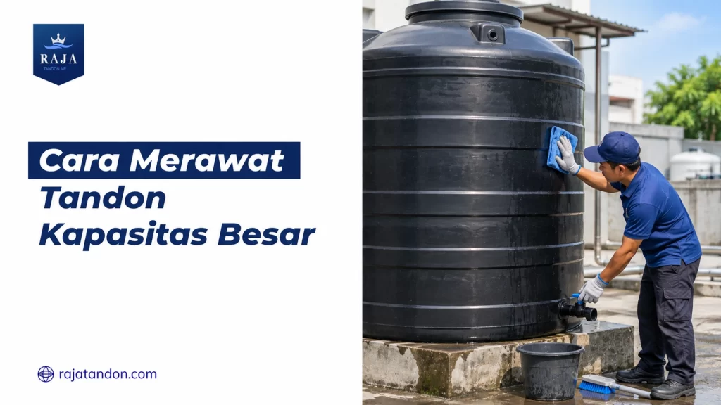Cara Merawat Tandon Kapasitas Besar