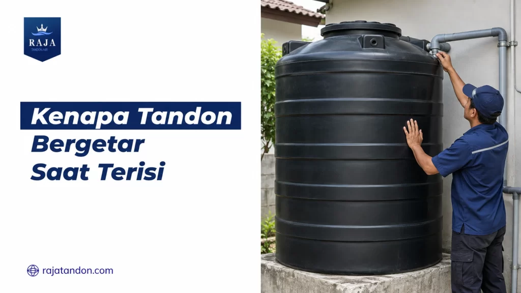 Kenapa Tandon Bergetar Saat Isi -