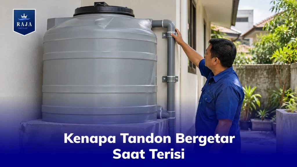 Kenapa Tandon Bergetar Saat Terisi