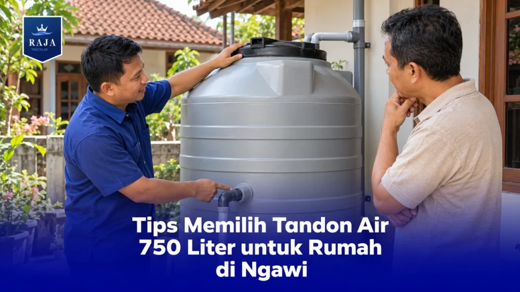 Tips Memilih Tandon Air 750 Liter untuk Rumah di Ngawi