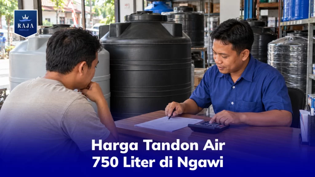 Harga Tandon Air 750 Liter di Ngawi