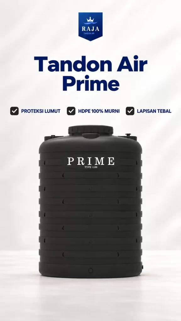 Tandon Air Prime untuk Kebutuhan Rumah Tangga