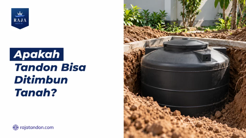Apakah Tandon Bisa Ditimbun Tanah?
