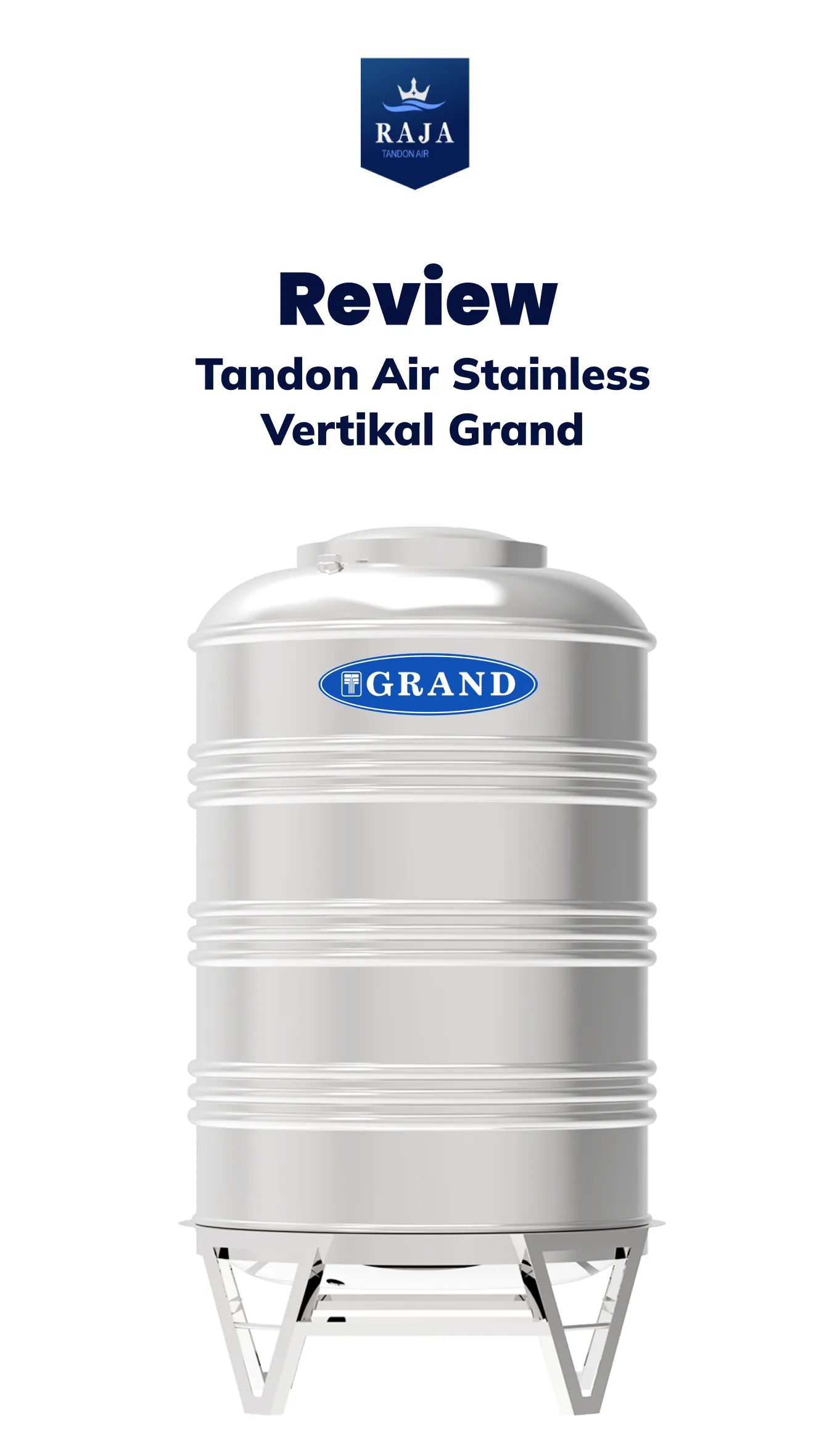 Review Tandon Air Stainless Vertikal Grand