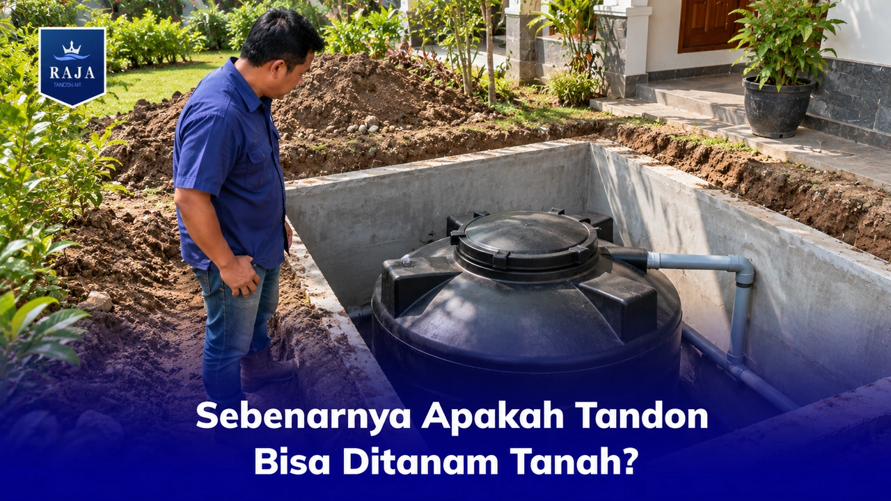 Sebenarnya Apakah Tandon Bisa Ditanam Tanah?