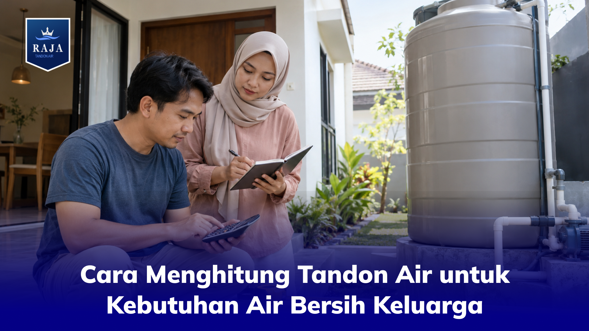 Cara Menghitung Tandon Air untuk Kebutuhan Air Bersih Keluarga
