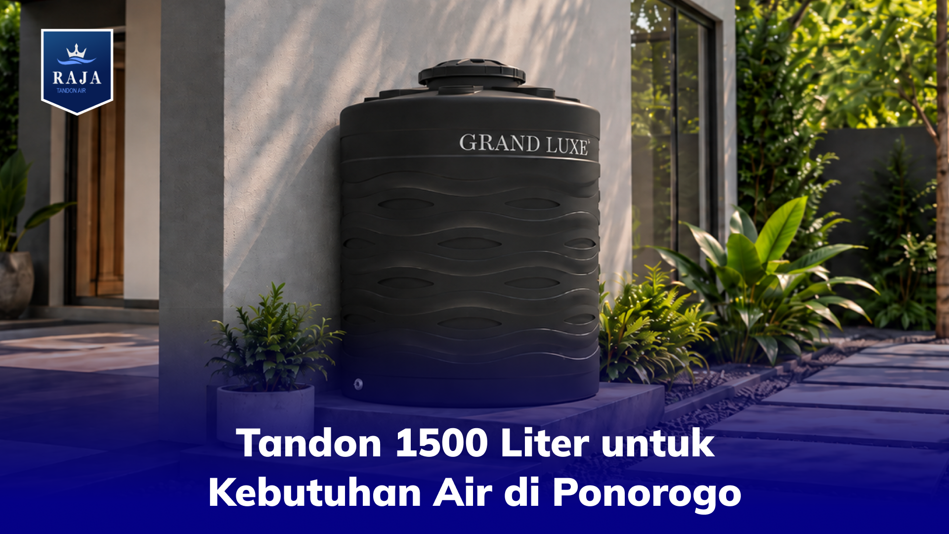 Tandon 1500 Liter untuk Kebutuhan Air di Ponorogo