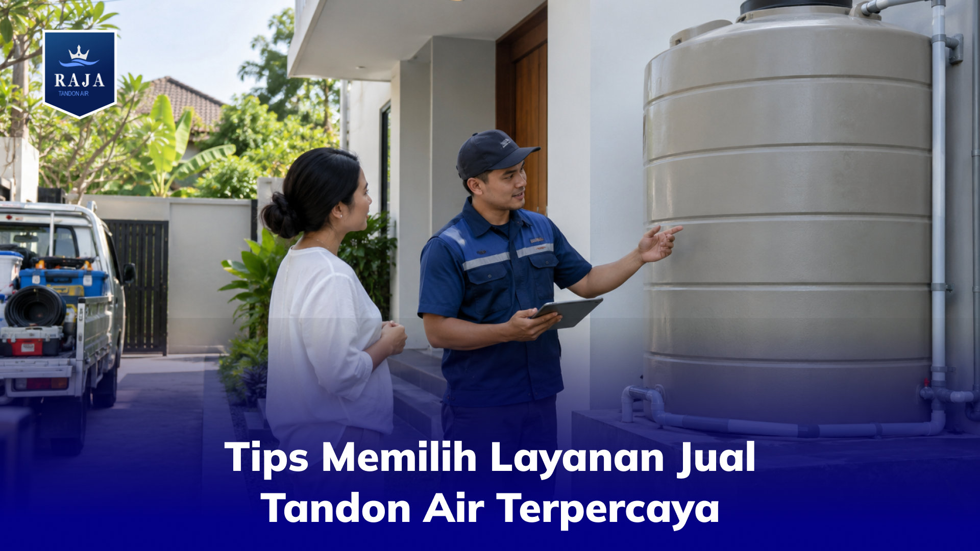 Tips Memilih Layanan Jual Tandon Air Terpercaya