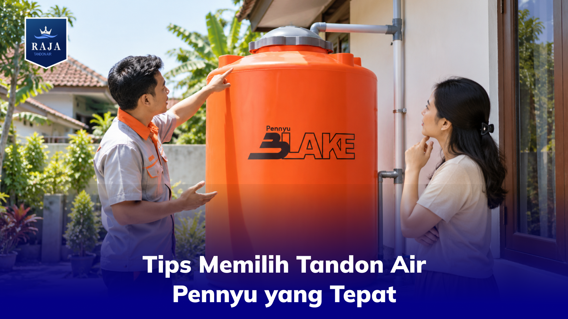 Tips Memilih Tandon Air Pennyu yang Tepat